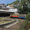 Train From Kalka to Shimla Pulled by Locomotive KSR 701
