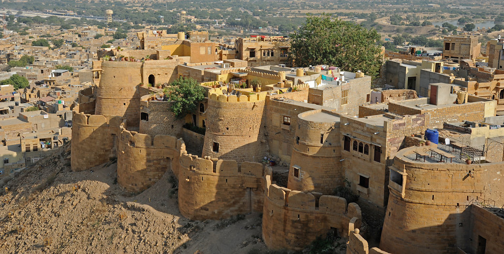 Some of the Jaisalmer Fort Bastions