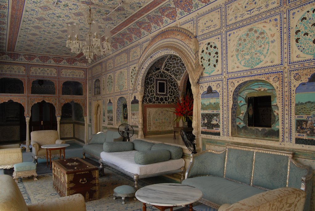 Decor Inside Samode Palace 1