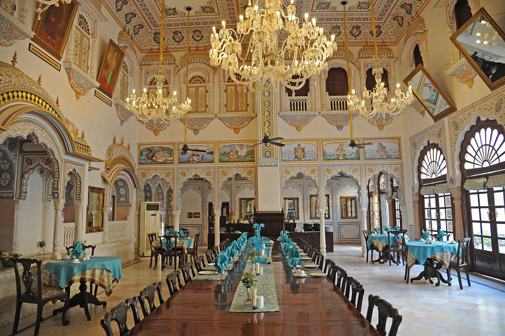 Dining Room of the Alsisar Mahal 1