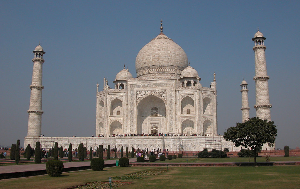 Taj Mahal, (oblique view)
