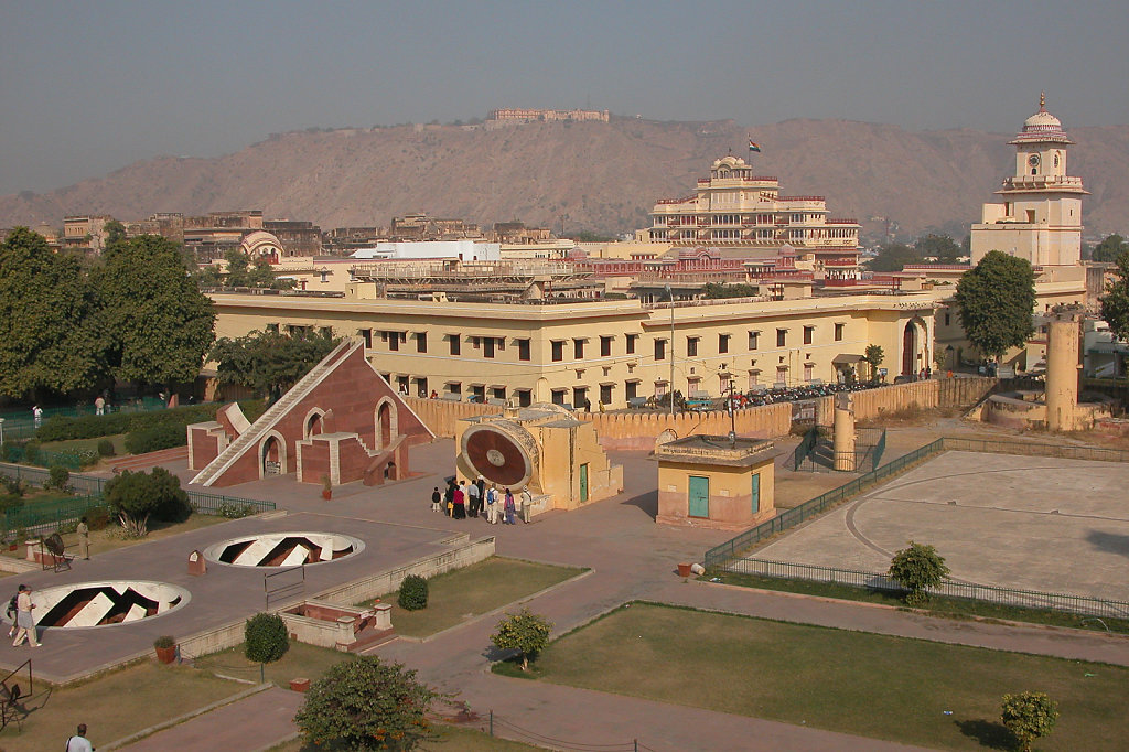 City Palace and Part of the Jantar Mantar (Observatory)