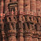 Close-up of the Qutb Minar